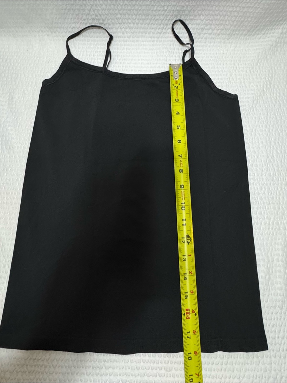 Ann Taylor Black Women's basic cami top medium - Picture 3 of 4